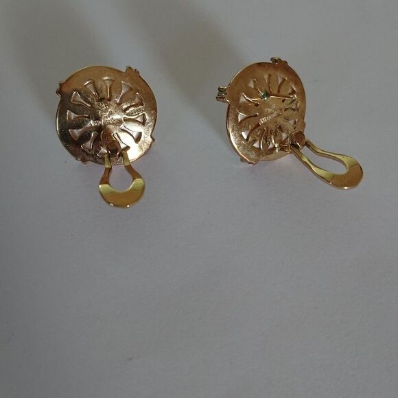 925 Majorica Pearl/Cubic Zirconia Earrings 13.21g - Picture 2 of 6